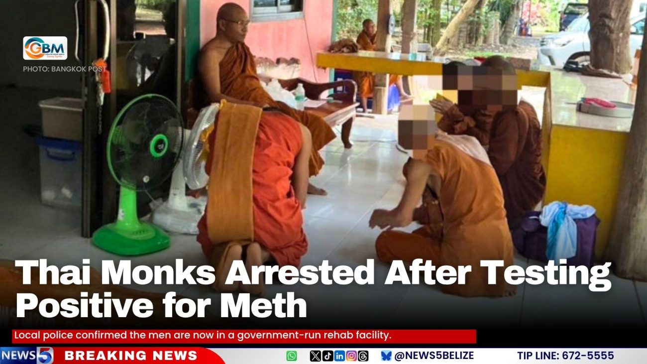 Thai Monks Arrested After Testing Positive for Meth