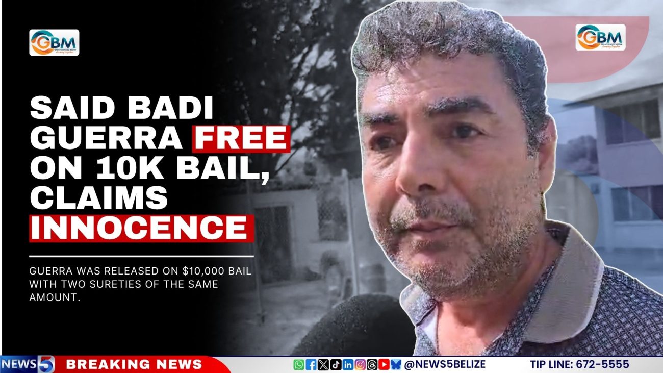 Said Badi Guerra Free on 10K Bail, Claims Innocence