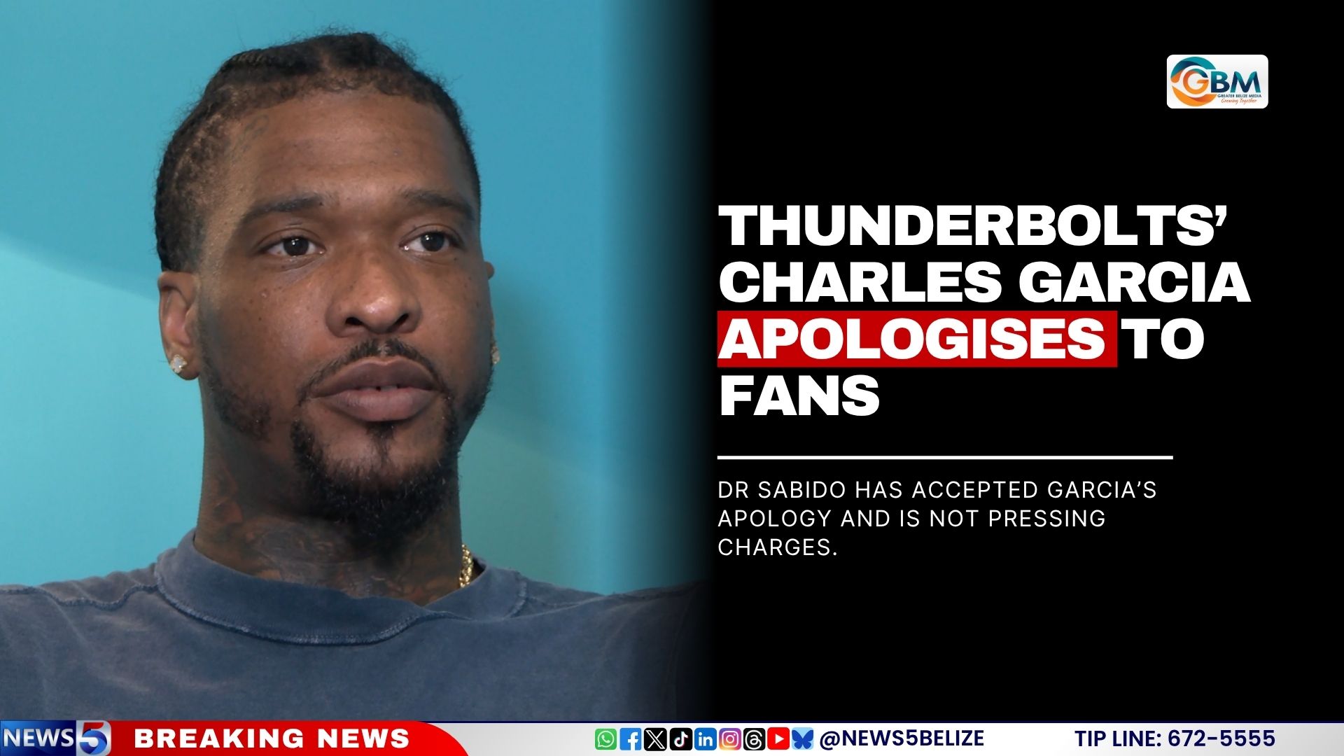 Thunderbolts’ Charles Garcia Apologises to Fans