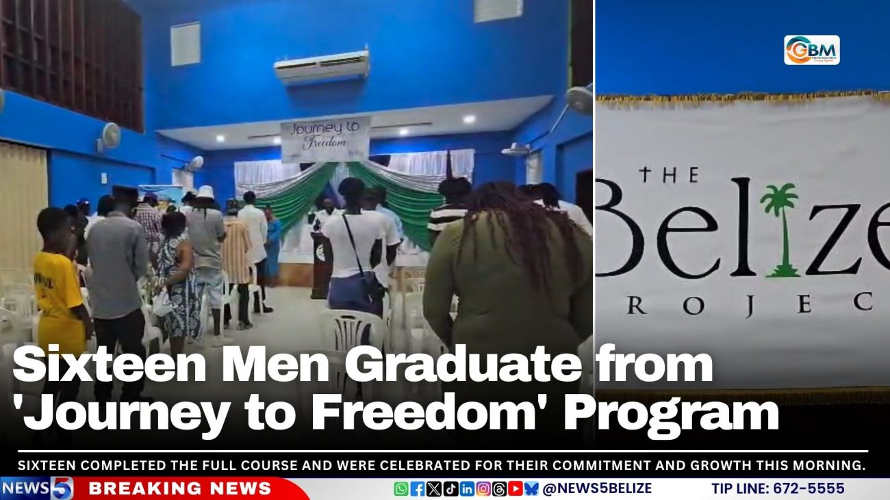 Sixteen Men Graduate from 'Journey to Freedom' Program