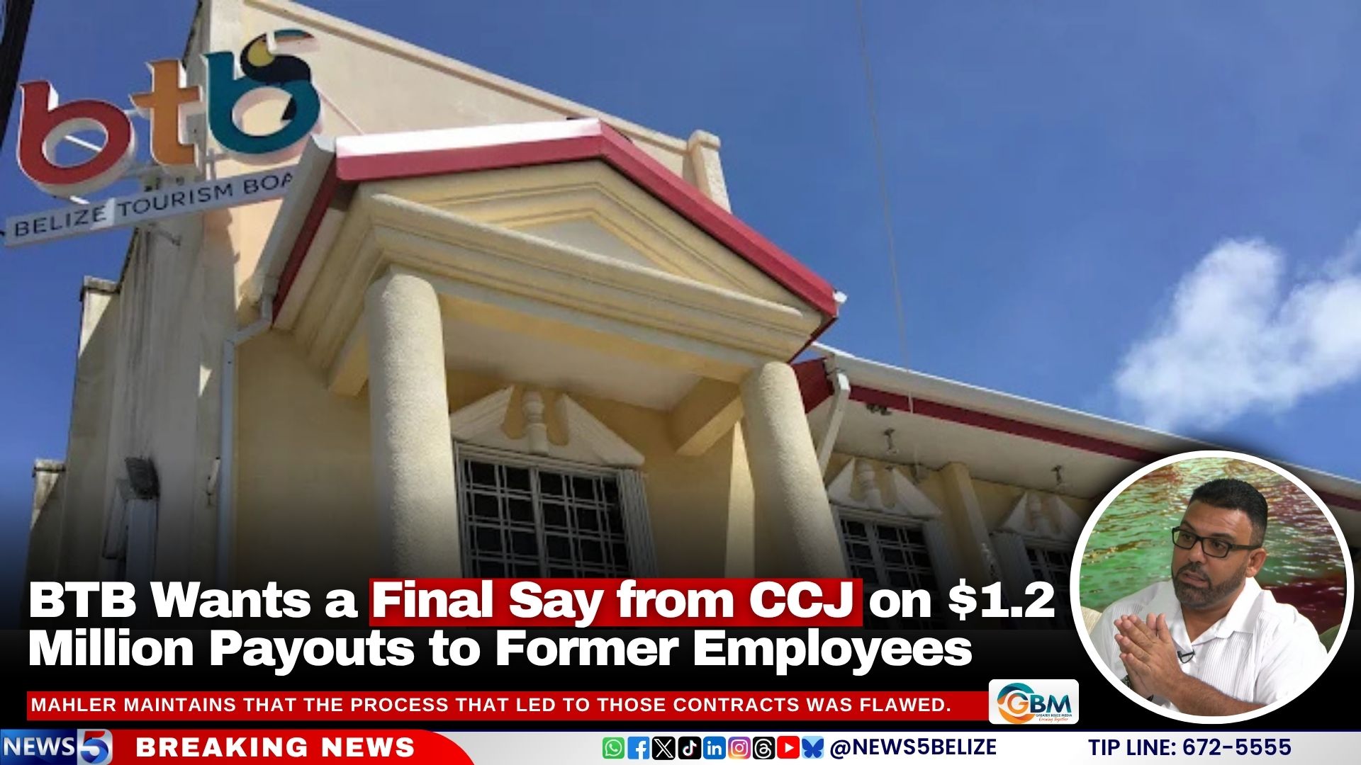 BTB Wants a Final Say from CCJ on $1.2 Million Payouts to Former Employees