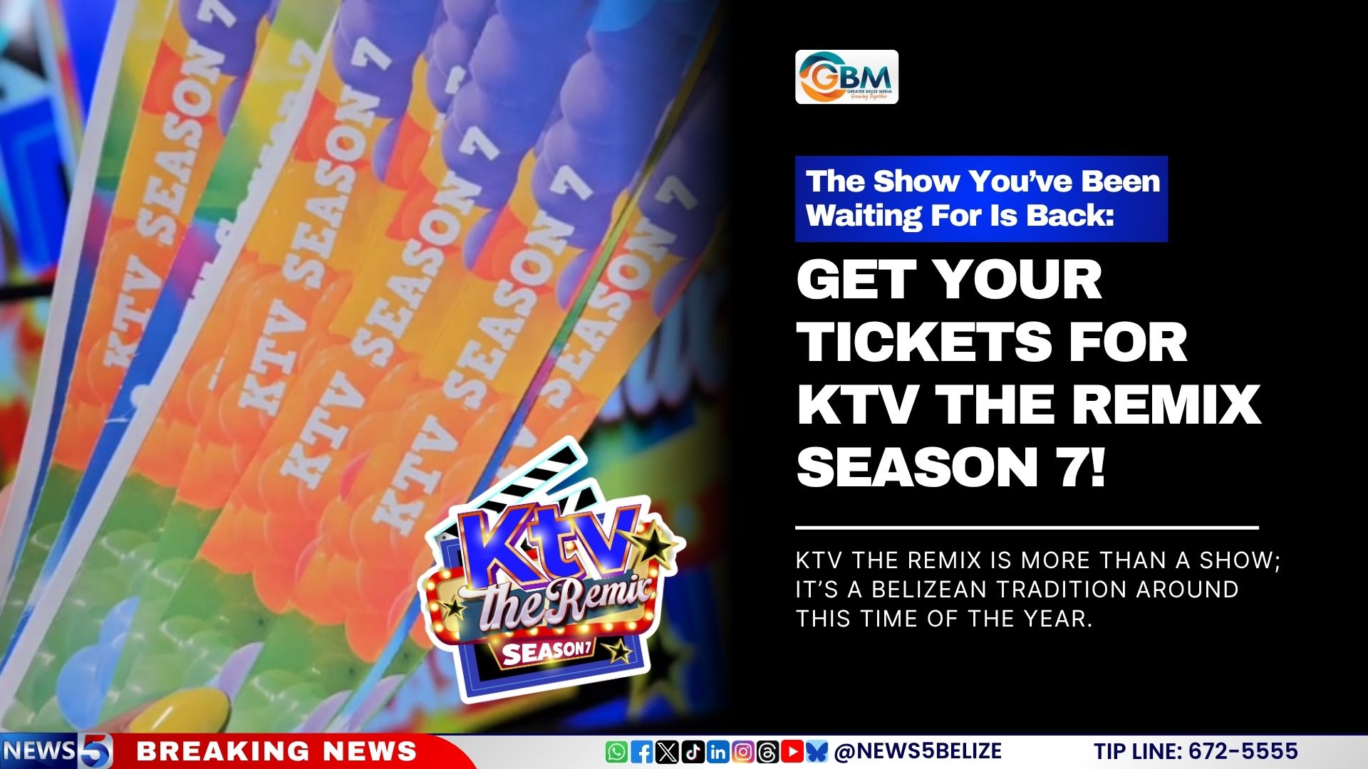 The Show You’ve Been Waiting For Is Back: Get Your Tickets for KTV The Remix Season 7!