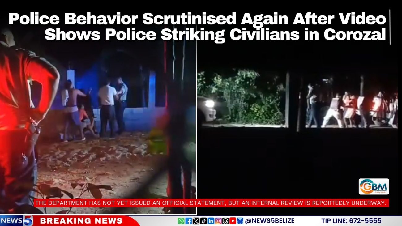 Police Behavior Scrutinised Again After Video Shows Police Striking Civilians in Corozal
