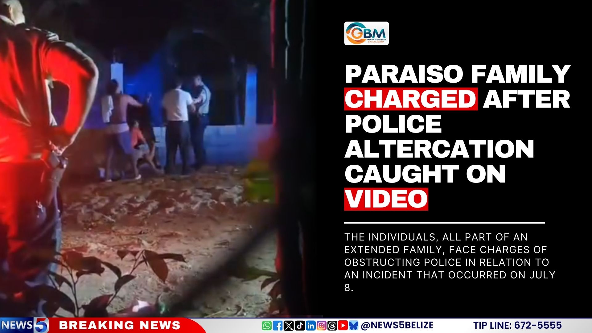 Paraiso Family Charged After Police Altercation Caught on Video