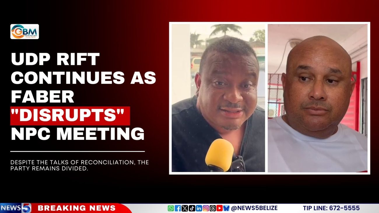 UDP Rift Continues as Faber "Disrupts" NPC Meeting