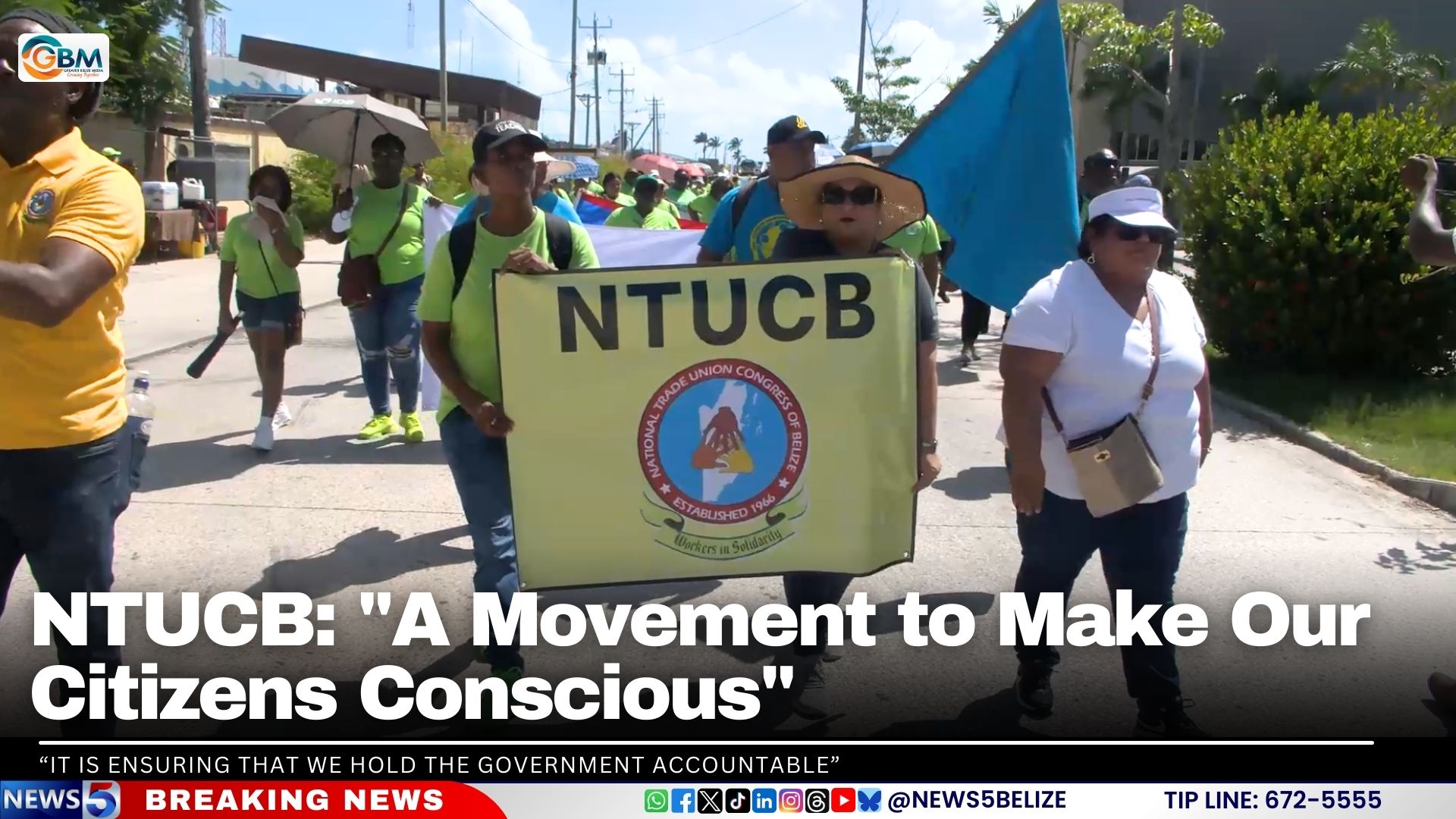 NTUCB: "A Movement to Make Our Citizens Conscious"