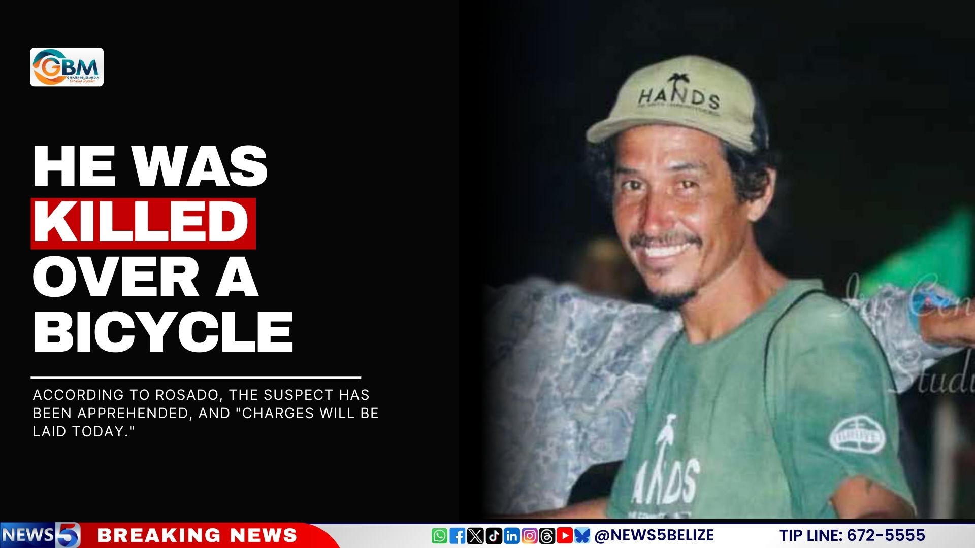 He Was Killed Over a Bicycle