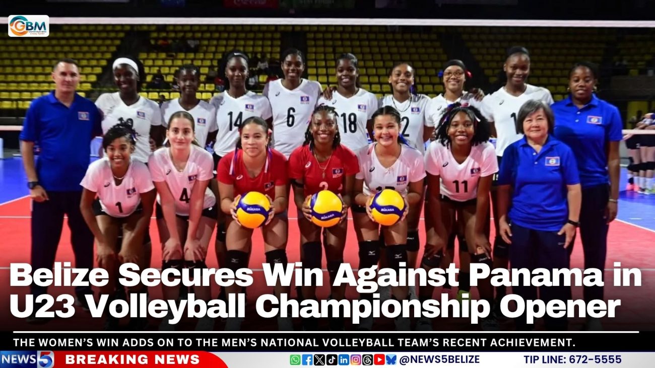 Belize Secures Win Against Panama in U23 Volleyball Championship Opener