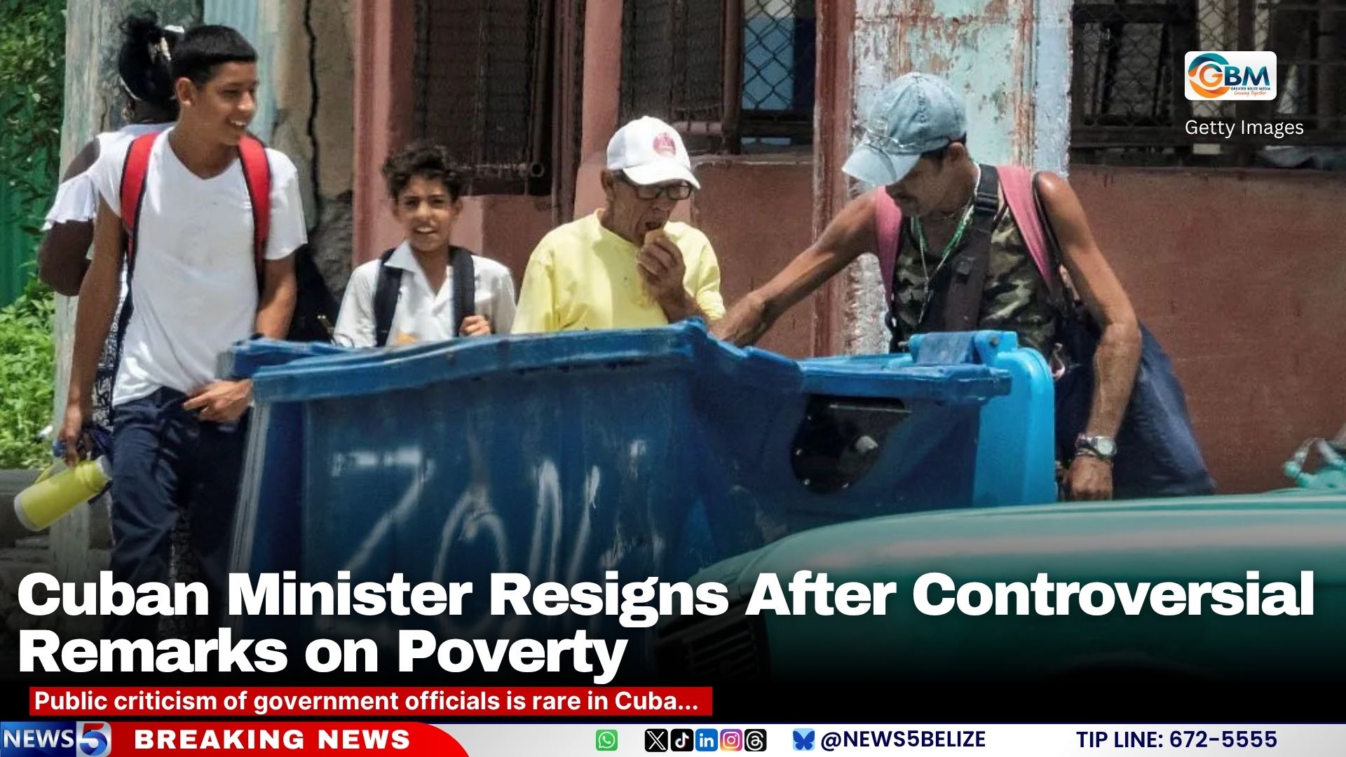 Cuban Minister Resigns After Controversial Remarks on Poverty