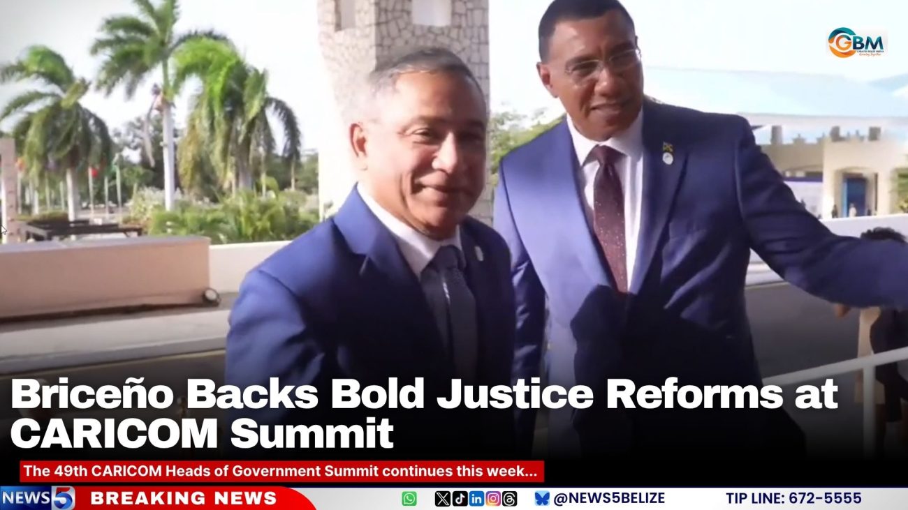 Briceño Backs Bold Justice Reforms at CARICOM Summit