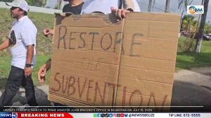 UB Union March for Delayed Subvention