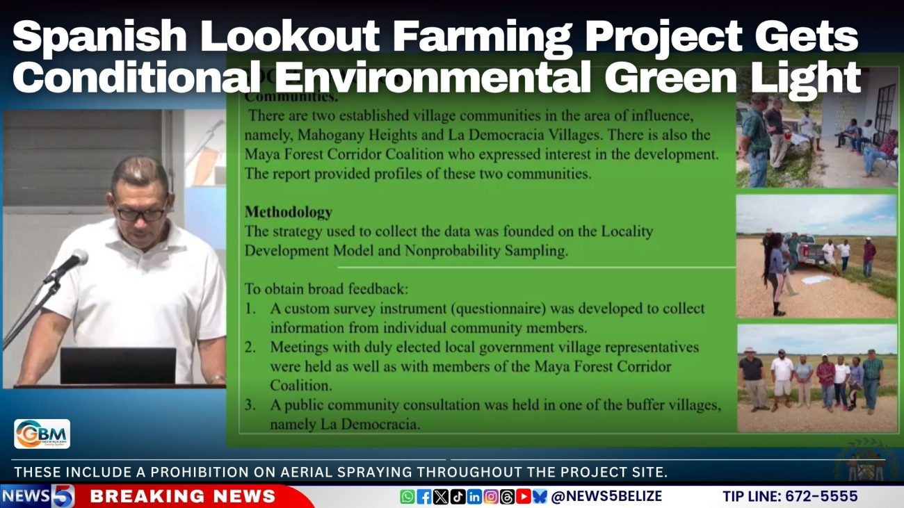 Spanish Lookout Farming Project Gets Conditional Environmental Green Light