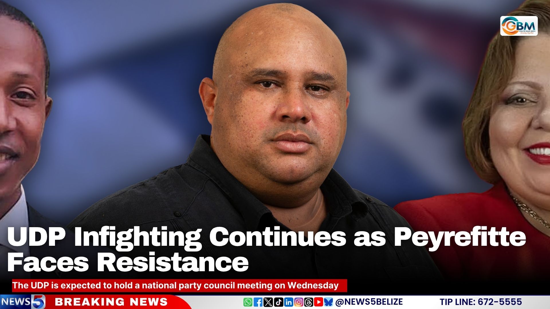 UDP Infighting Continues as Peyrefitte Faces Resistance