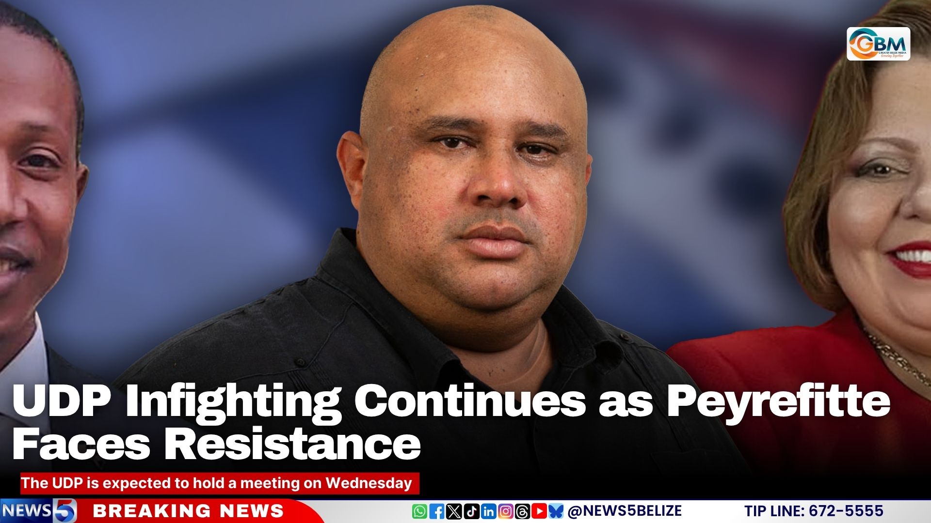 UDP Infighting Continues as Peyrefitte Faces Resistance