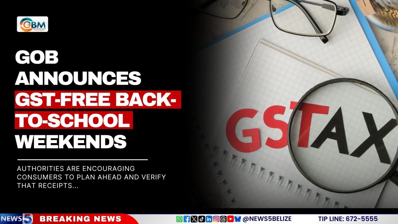 GOB Announces GST-Free Back-to-School Weekends