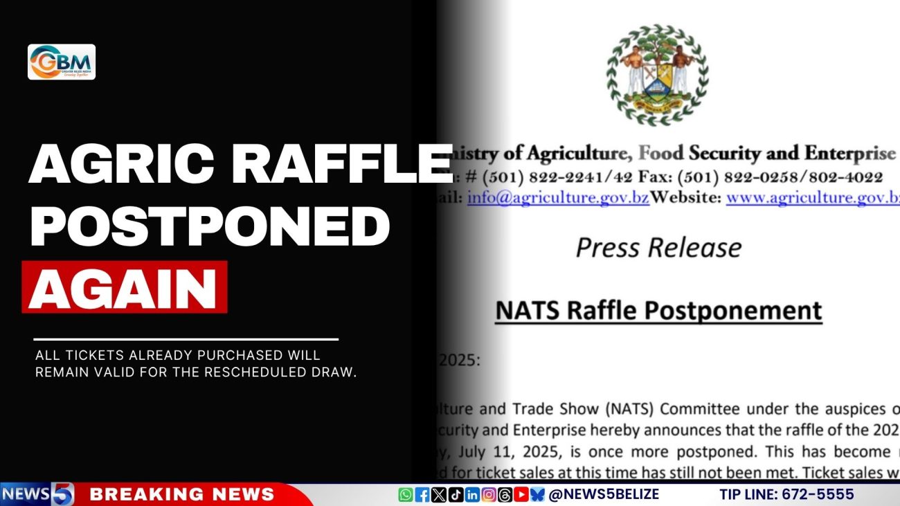 AGRIC Raffle Postponed Again