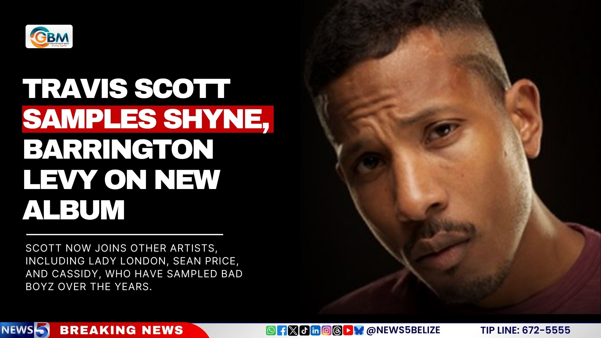 Travis Scott Samples Shyne, Barrington Levy on New Album
