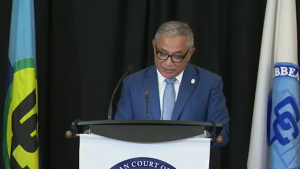 Prime Minister John Briceño