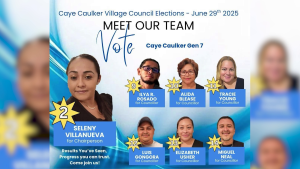 PM Briceño Backs Pott Amid Party Rift in Caye Caulker