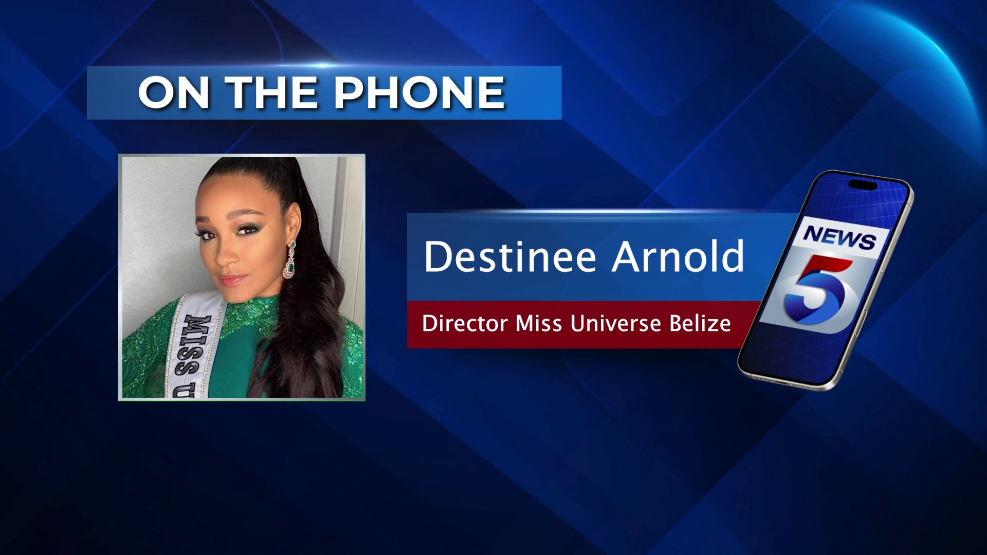 Miss Universo Belize Defiende Uso De IA