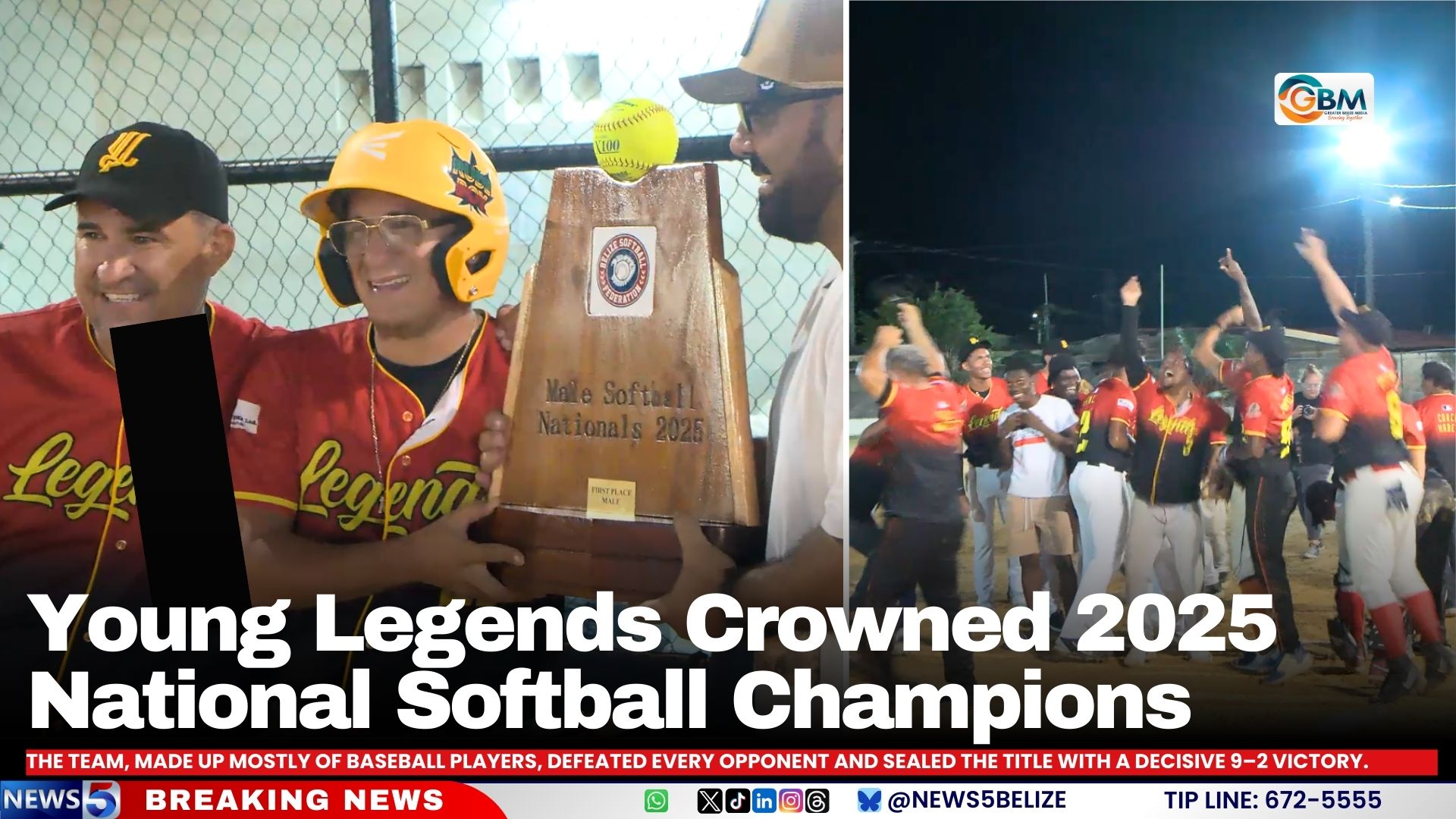 Young Legends Crowned 2025 National Softball Champions