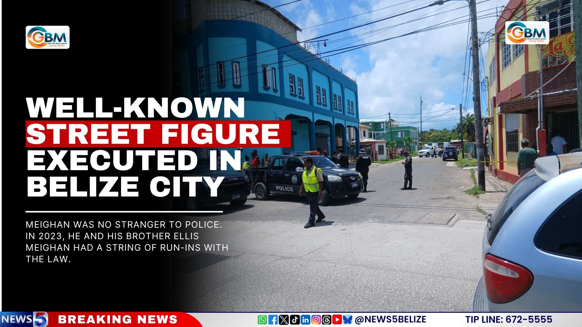 Well-known Street Figure Executed in Belize City