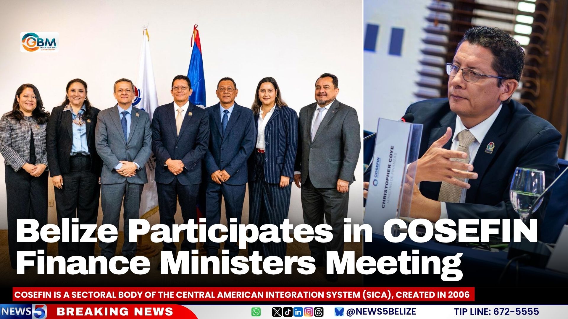 Belize Participates in COSEFIN Finance Ministers Meeting