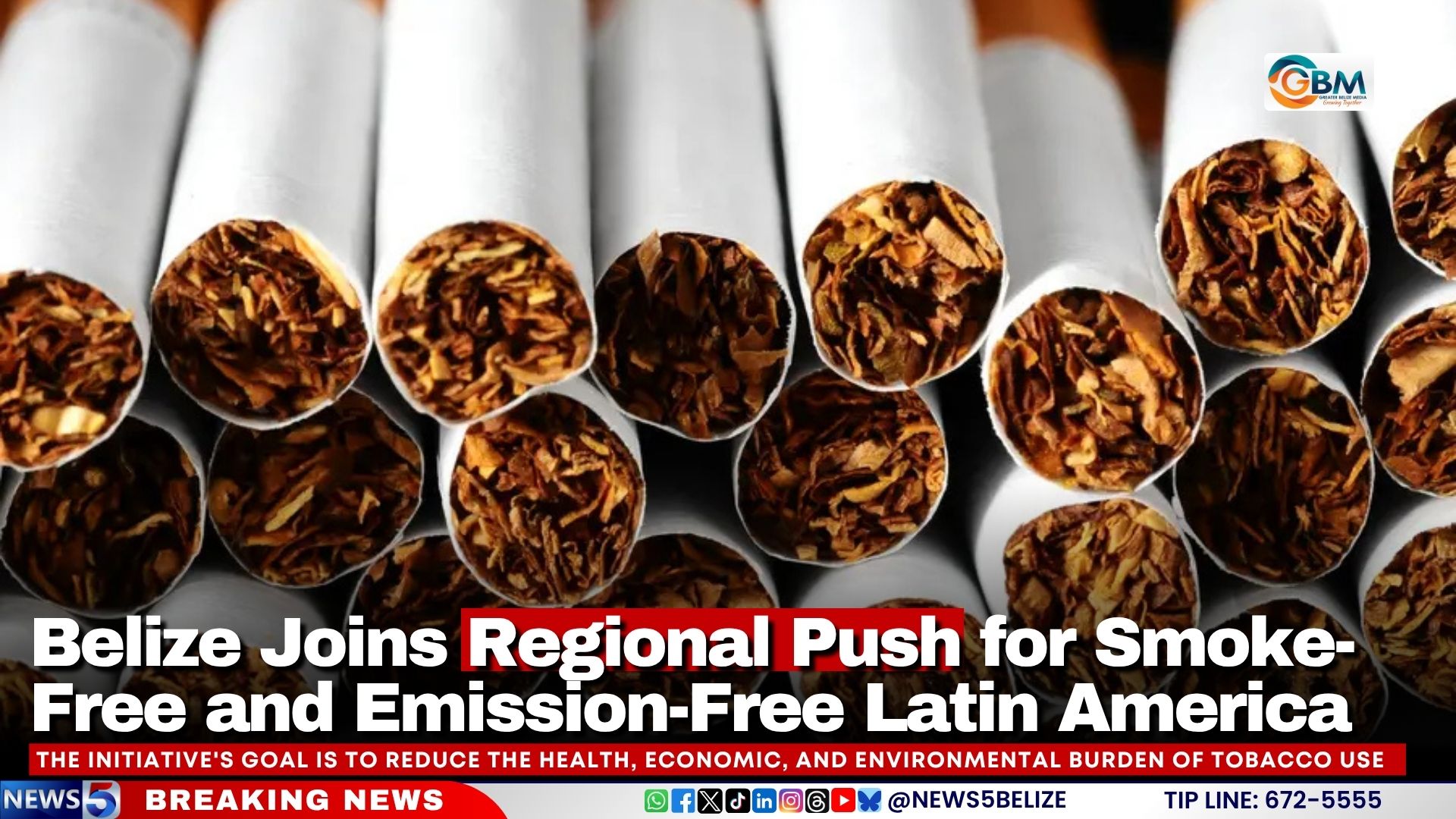 Belize Joins Regional Push for Smoke-Free and Emission-Free Latin America