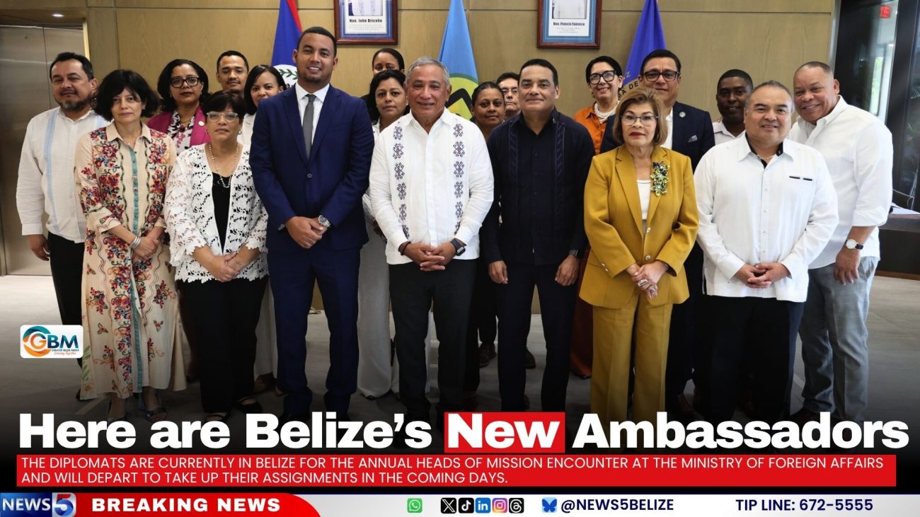 Here are Belize’s New Ambassadors