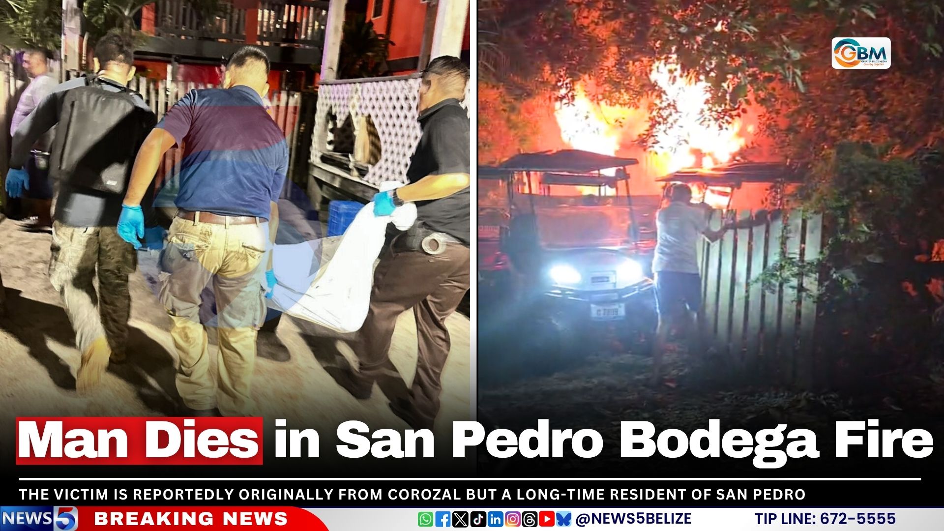 Man Dies in San Pedro Bodega Fire