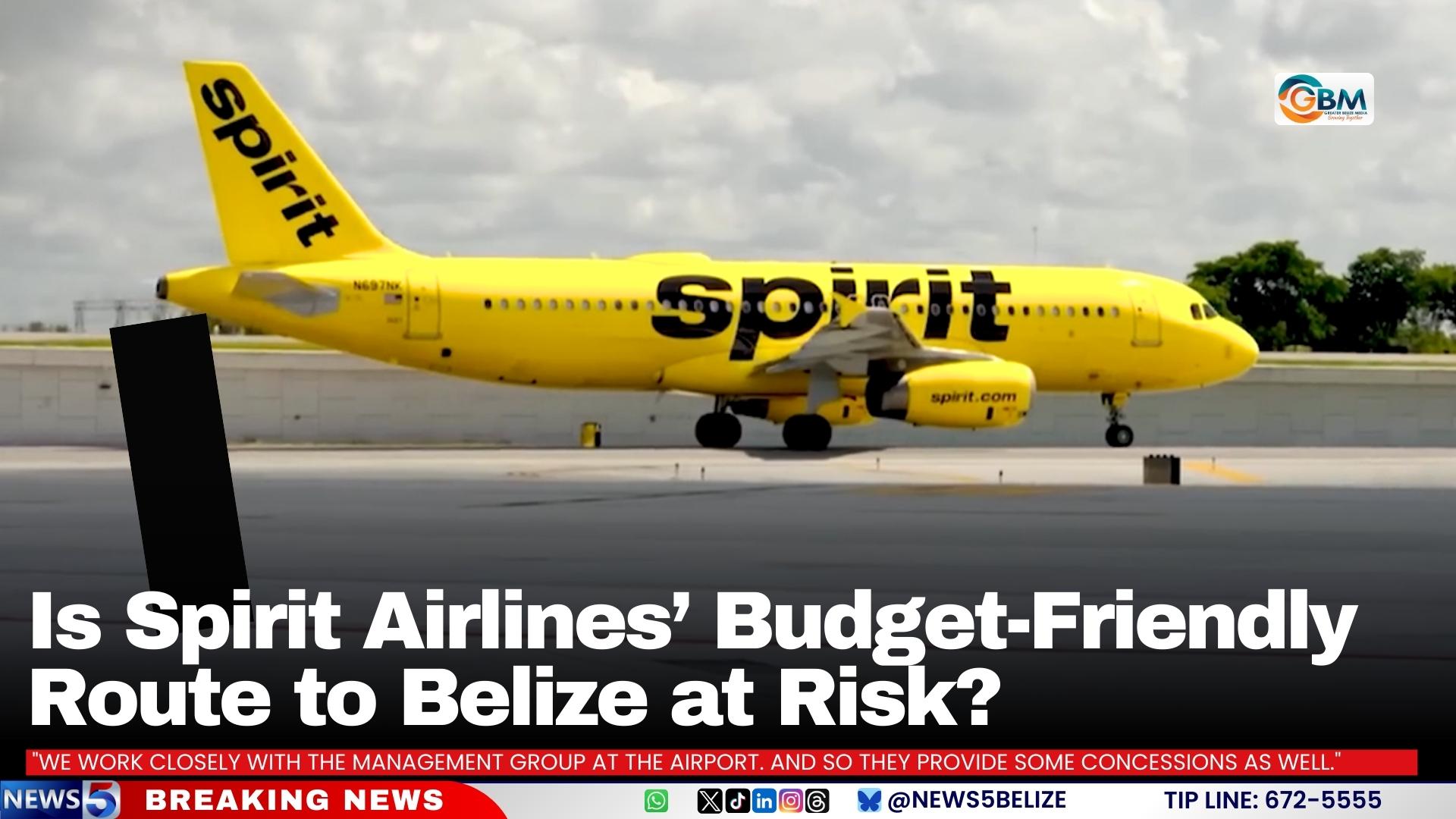 Is Spirit Airlines’ Budget-Friendly Route to Belize at Risk?