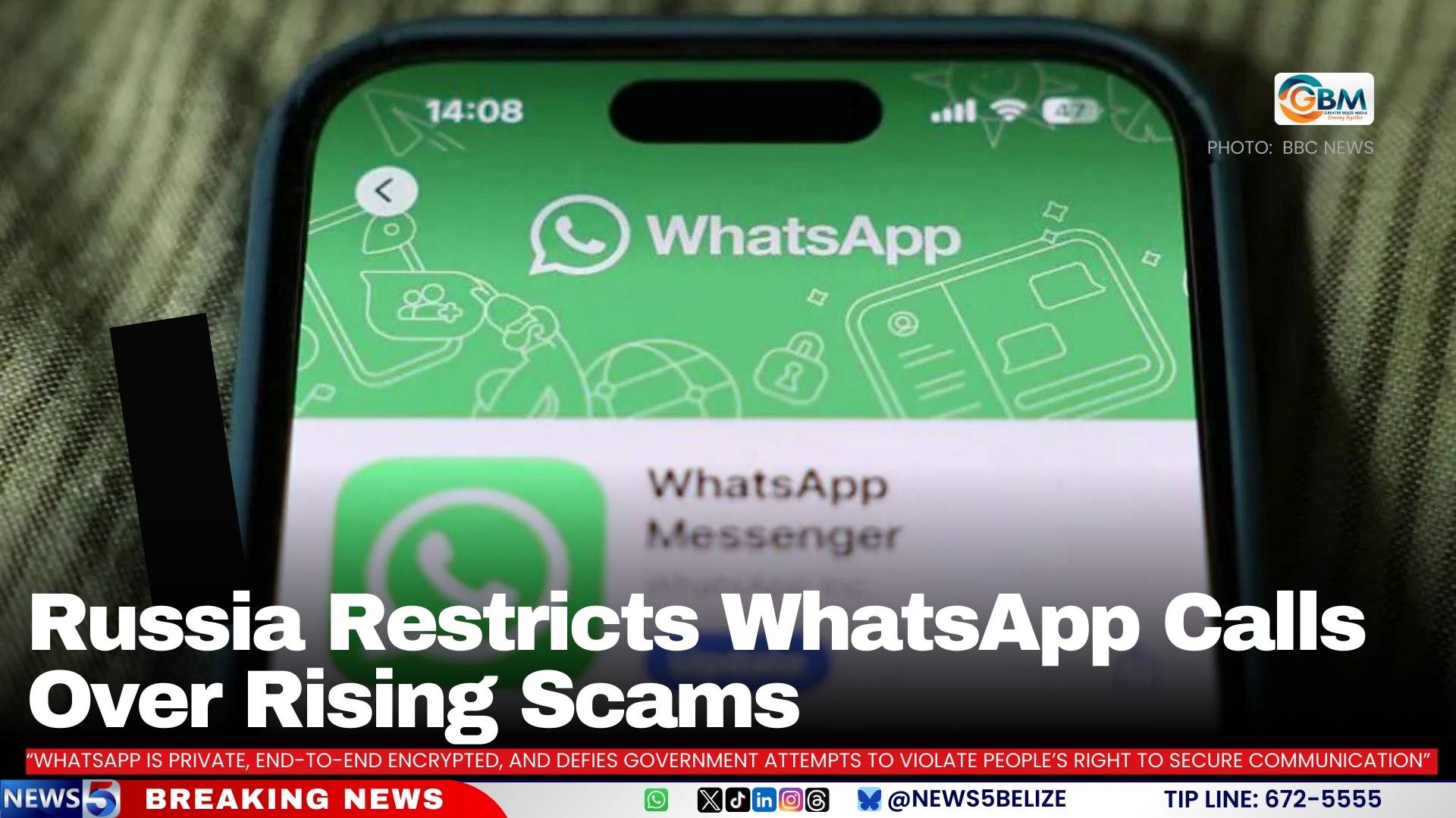 Russia Restricts WhatsApp Calls Over Rising Scams