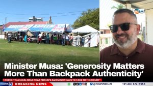 Minister Musa: ‘Generosity Matters More Than Backpack Authenticity’