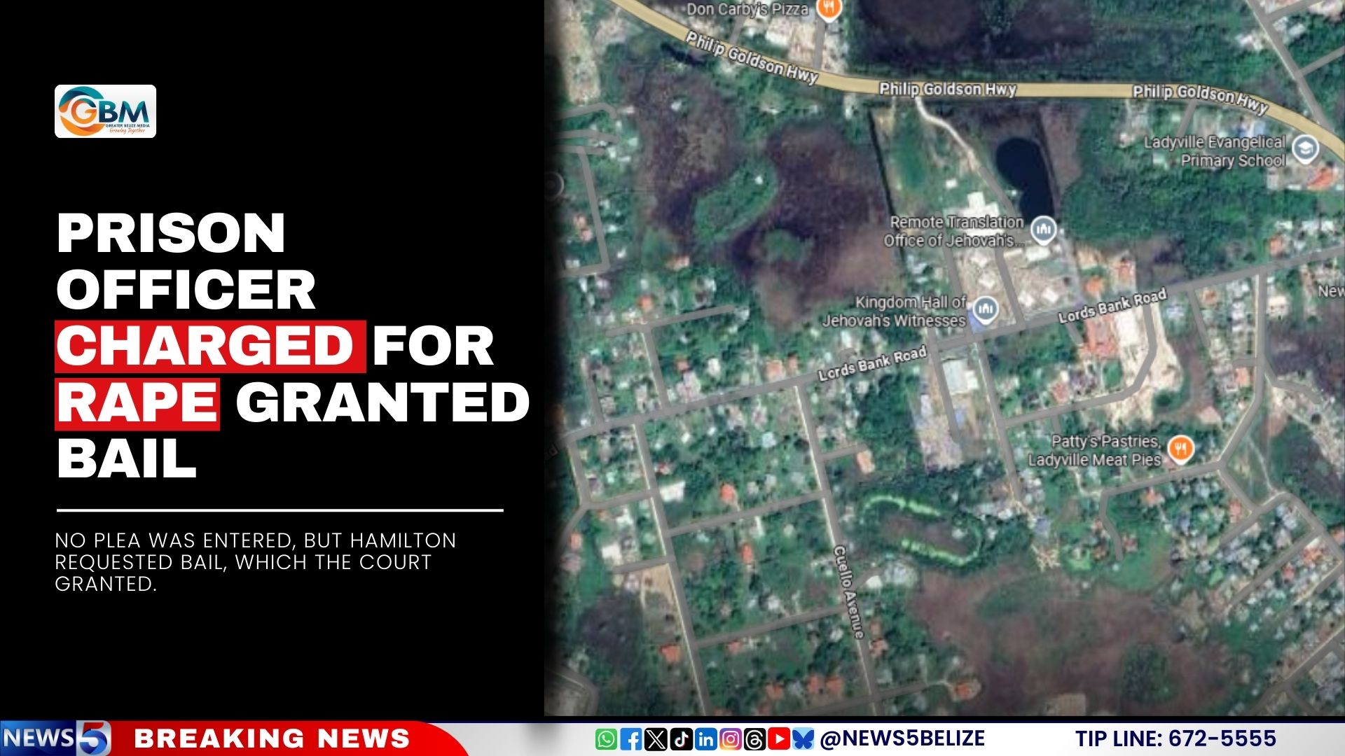 Prison Officer Charged for Rape Granted Bail