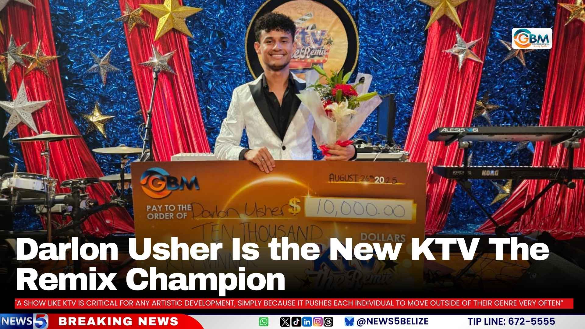 Darlon Usher Is the New KTV The Remix Champion
