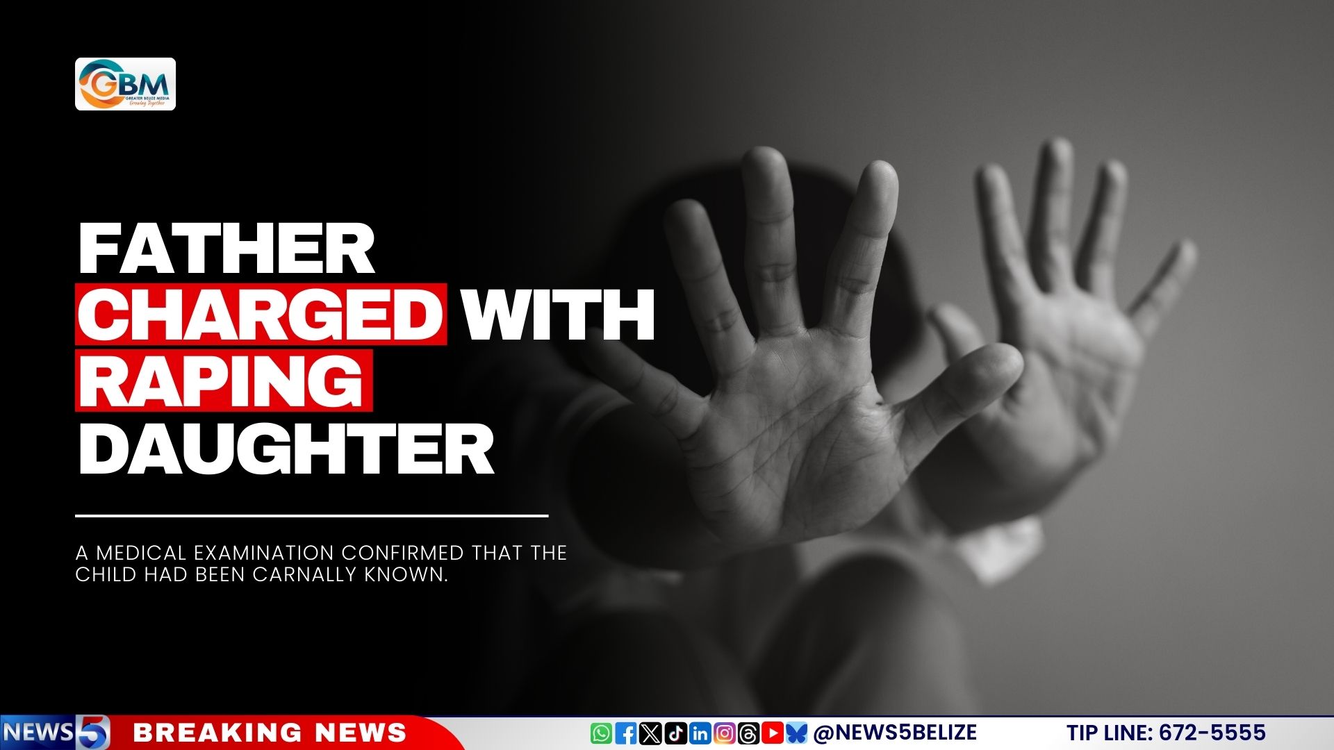 Father Charged With Raping Daughter
