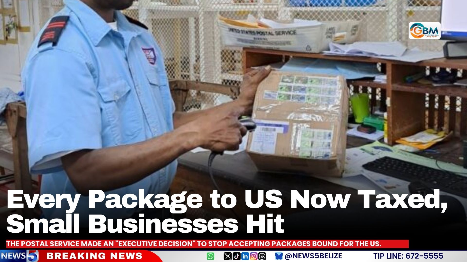 Every Package to US Now Taxed, Small Businesses Hit