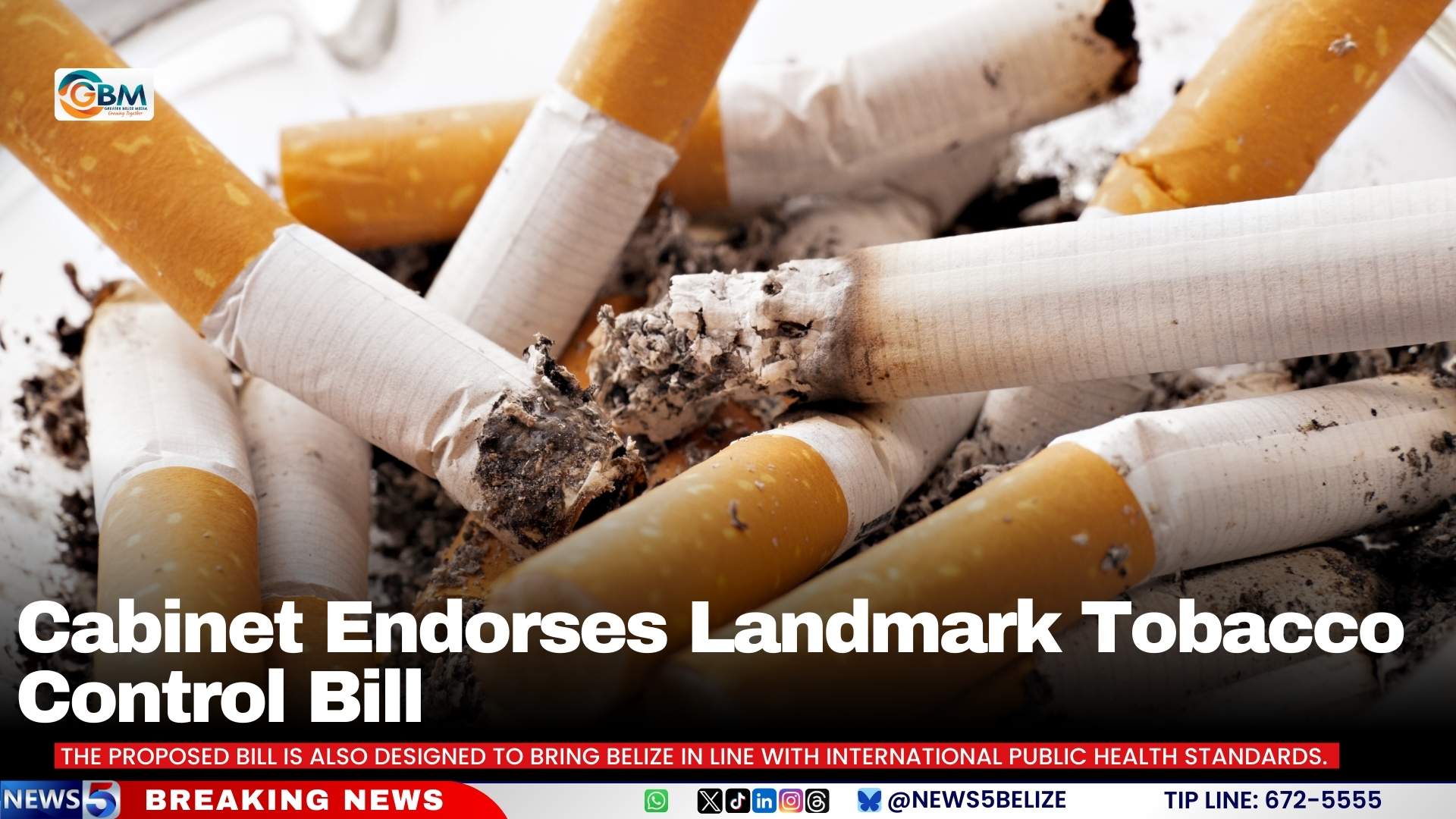 Cabinet Endorses Landmark Tobacco Control Bill