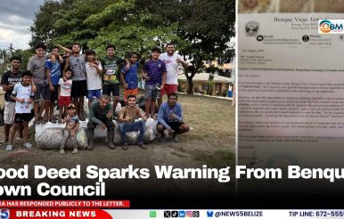 Good Deed Sparks Warning From Benque Town Council
