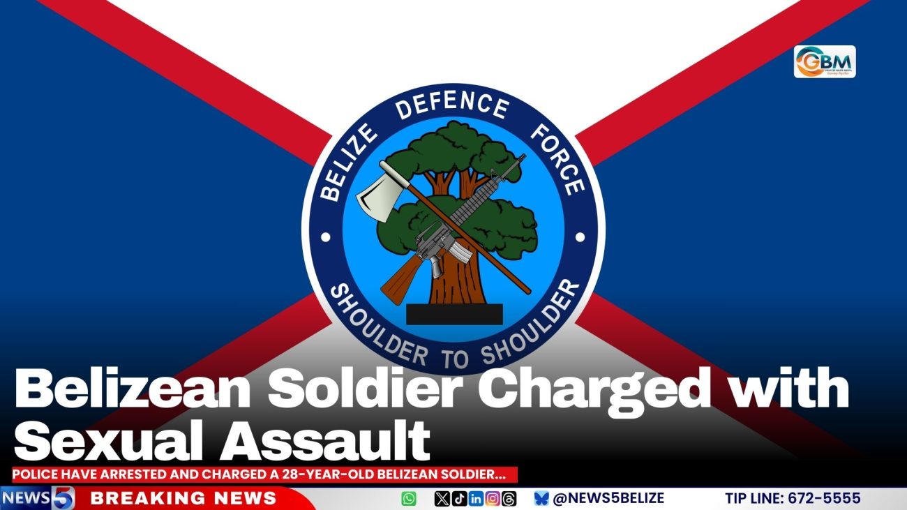 Belizean Soldier Charged with Sexual Assault