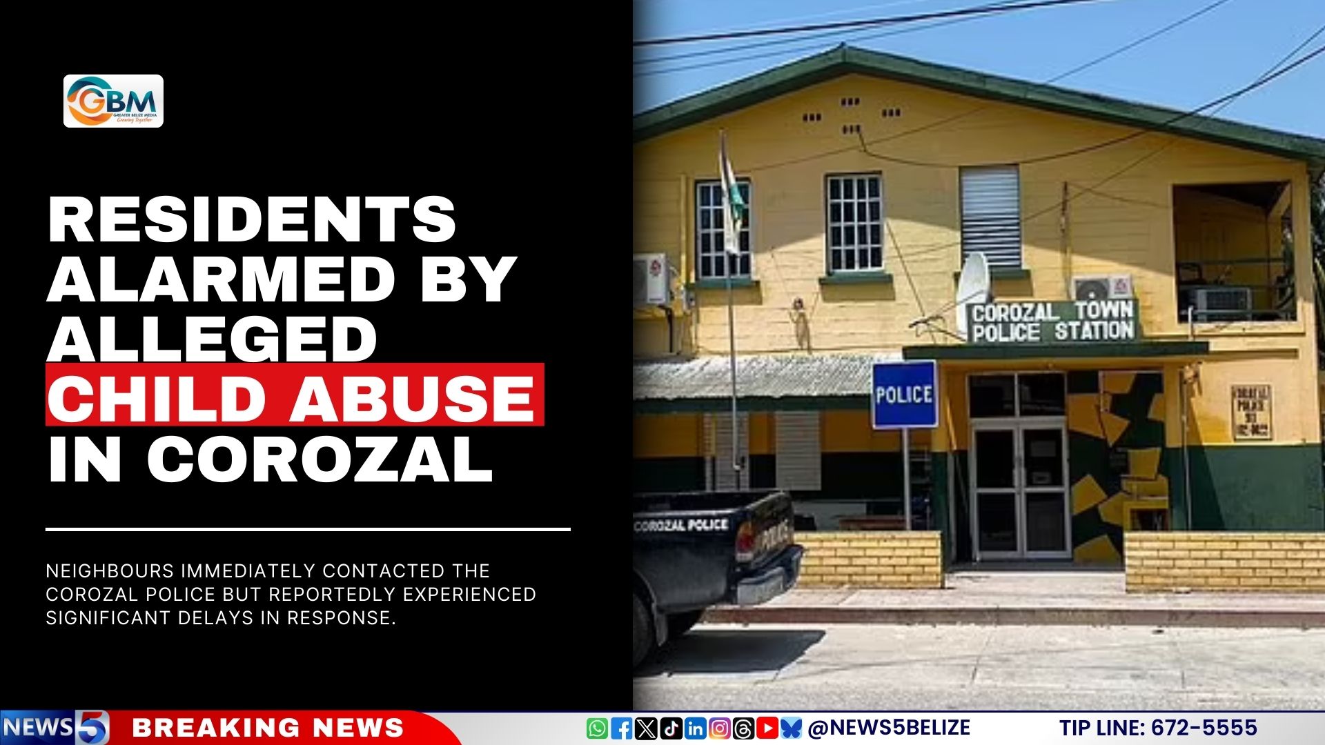 Residents Alarmed by Alleged Child Abuse in Corozal
