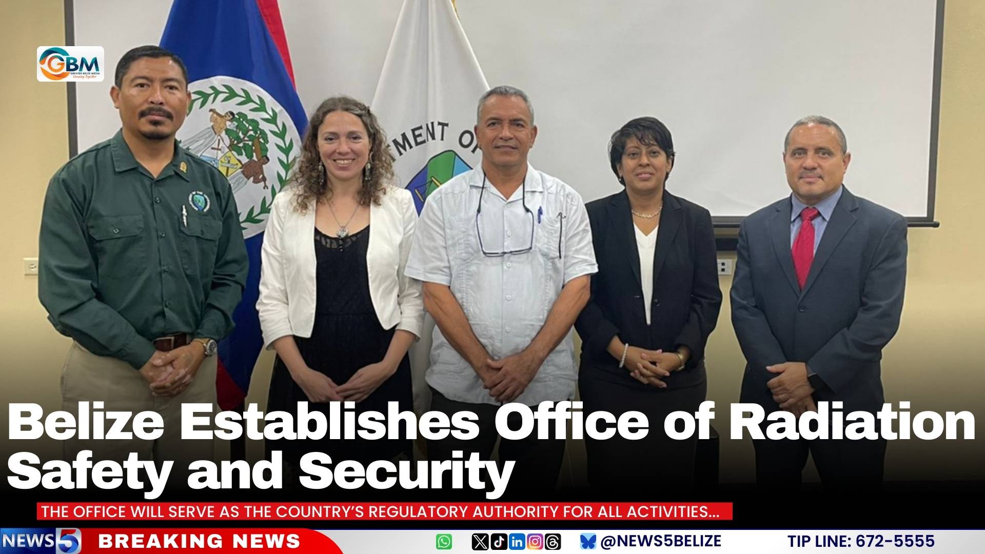 Belize Establishes Office of Radiation Safety and Security