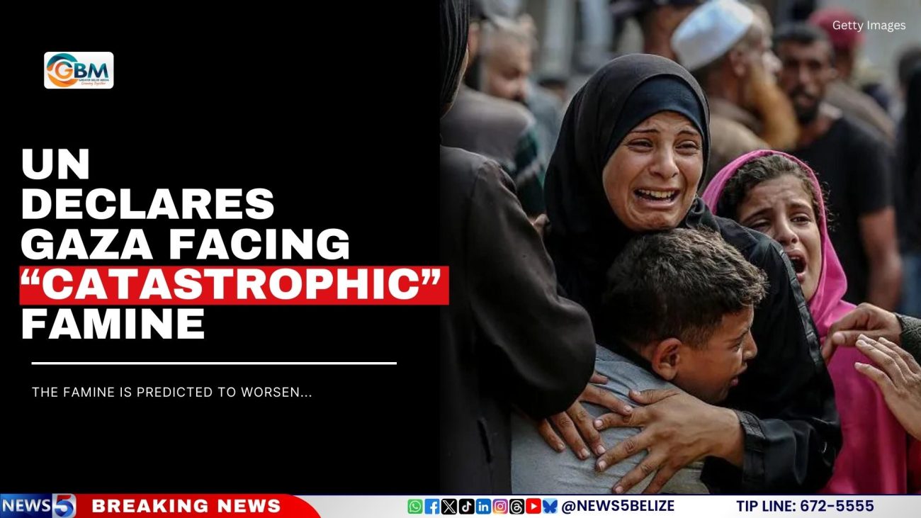 UN Declares Gaza Facing “Catastrophic” Famine