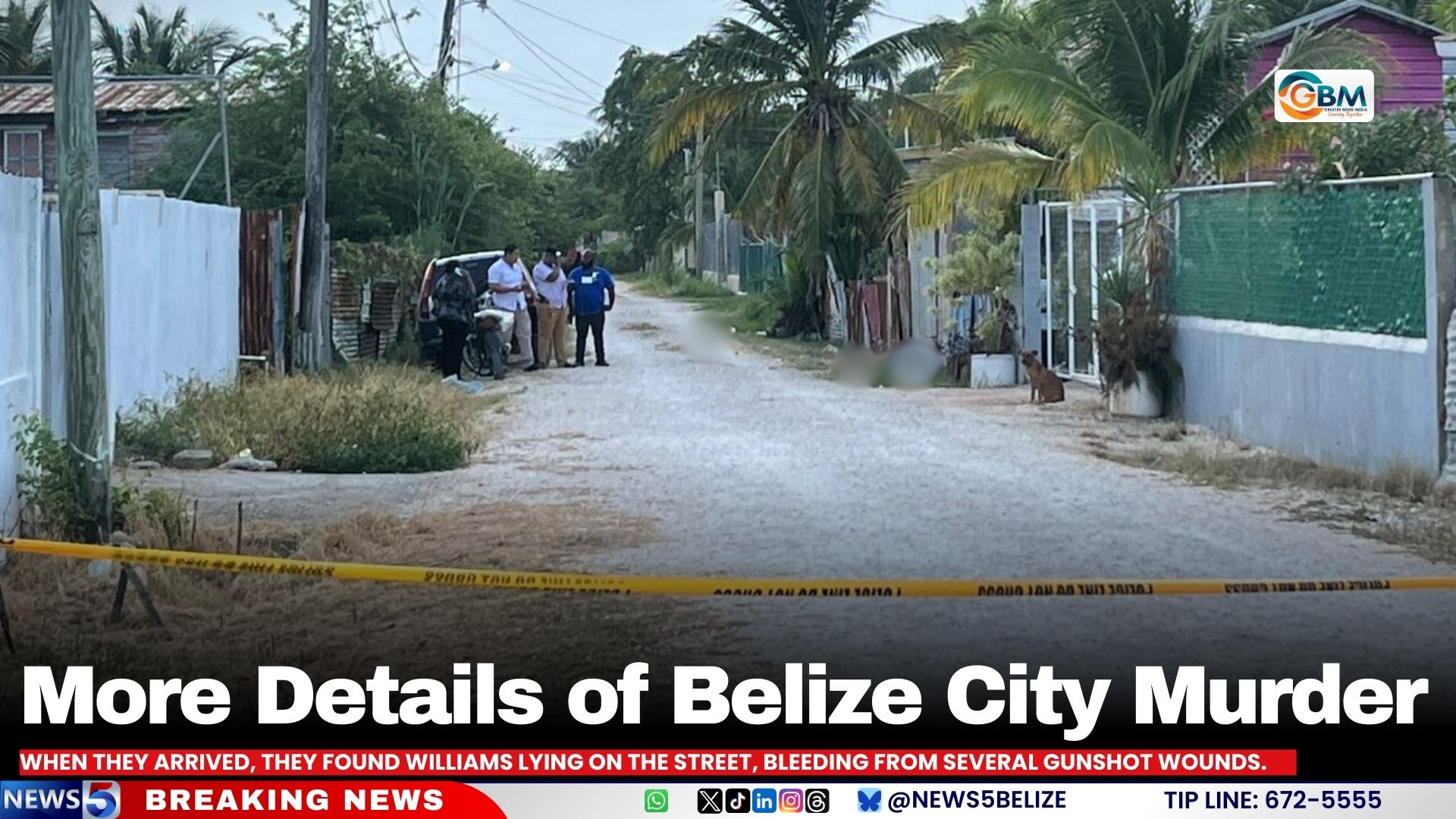 More Details of Belize City Murder