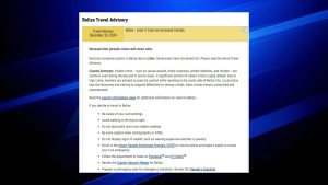 Belize Tackles Travel Advisories with New Safety Strategy