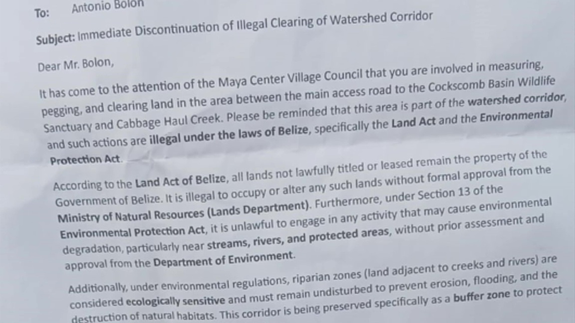 Maya Center Residents Demand Land Expansion