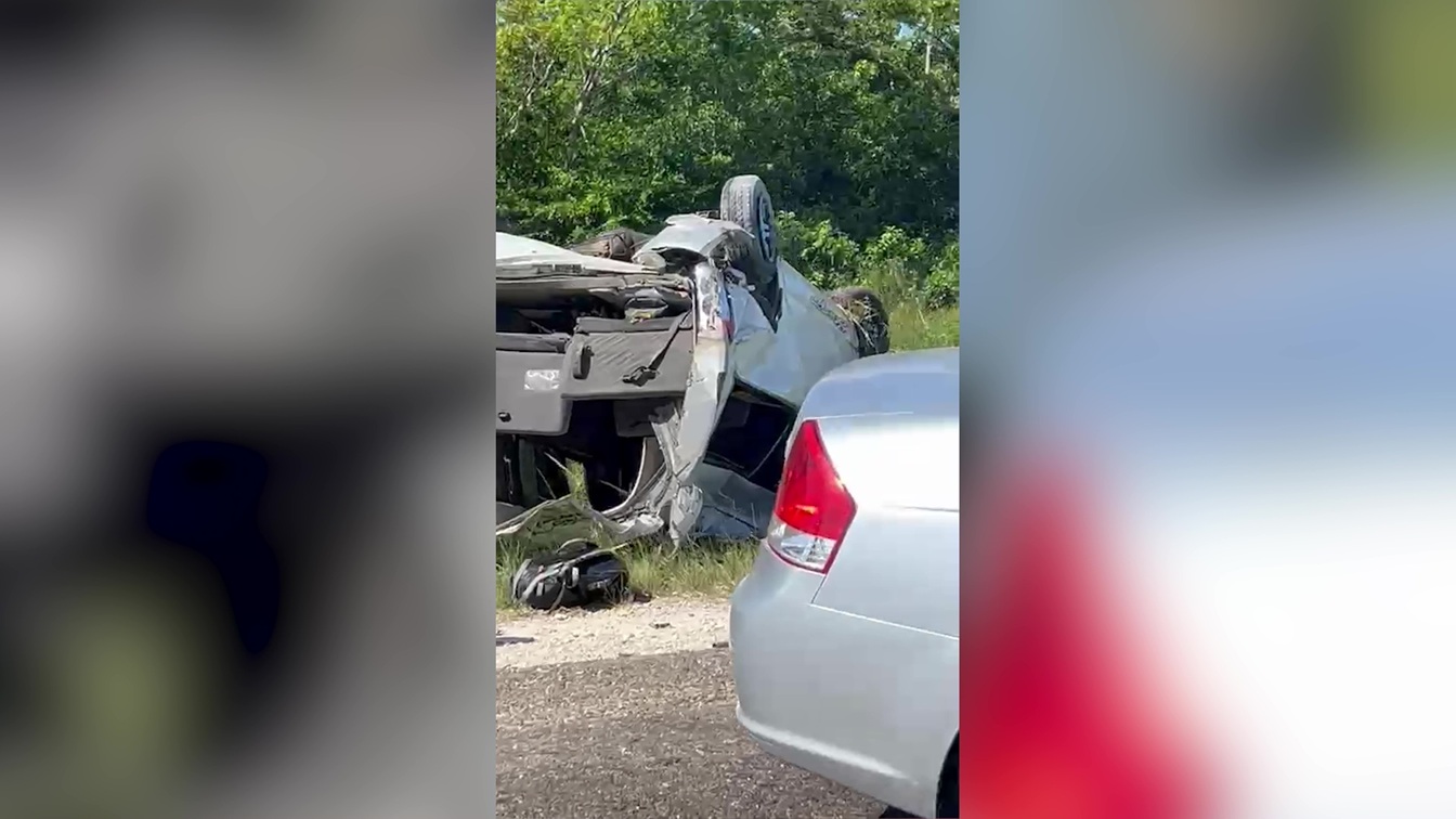 Four Hospitalized After Crash on George Price Highway