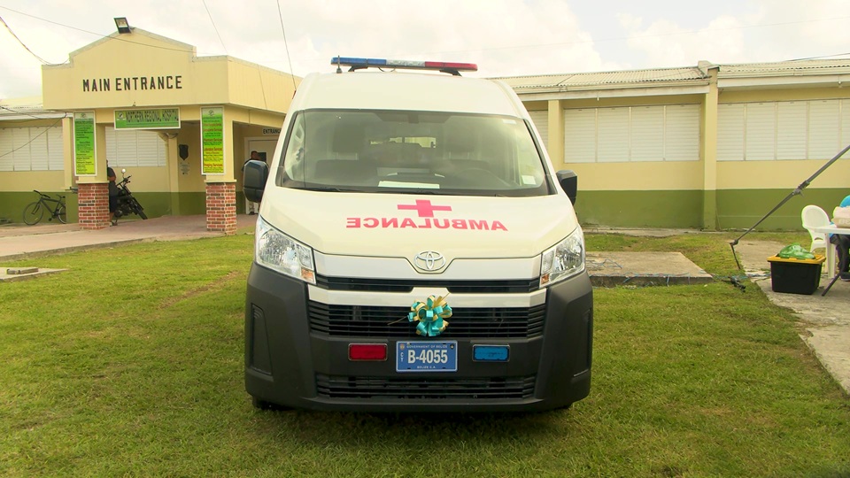 Japan Donates ICU Ambulance to Northern Belize