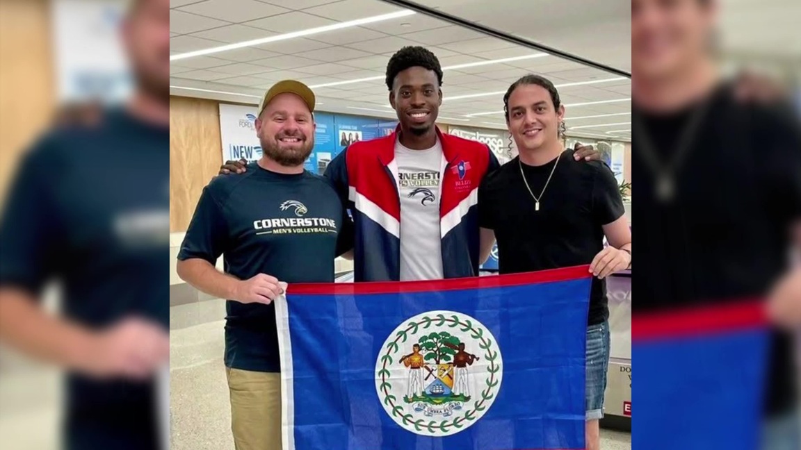 Ernest Broaster Signs Pro Volleyball Contract