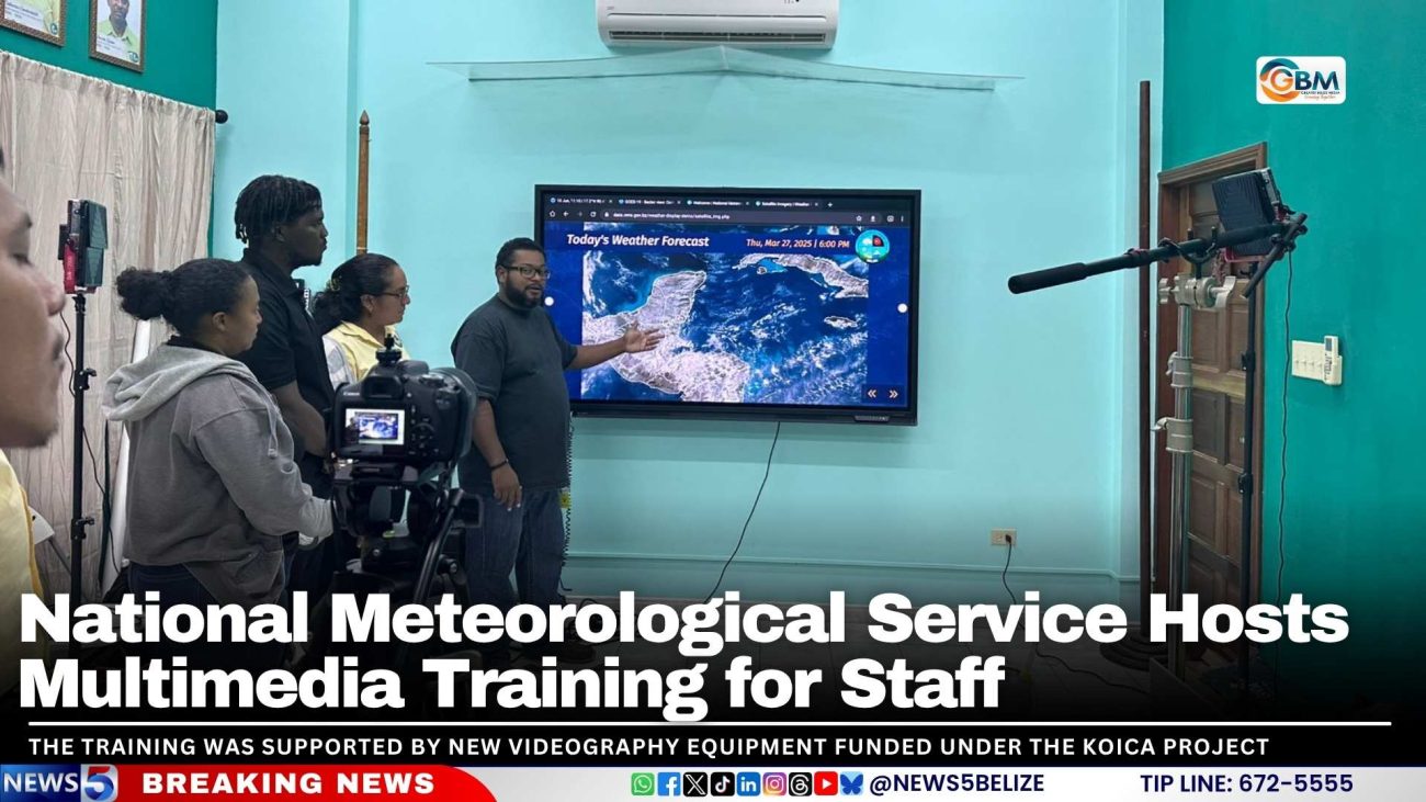 National Meteorological Service Hosts Multimedia Training for Staff